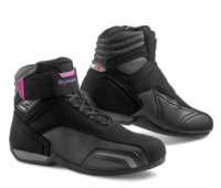 Мотоботы VECTOR WP WOMAN BLACK-PURPLE, цвет Черный/Розовый
