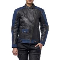 MOTEQ Куртка для мотоциклистов, женская, кожаная TEACHER Jeans