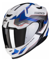 Мотошлем EXO-520 EVO AIR ELAN, цвет Белый/Синий