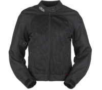 Мотокуртка женская GENESIS MISTRAL LADY EVO 2 текстиль, цвет Черный