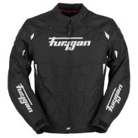 Мотокуртка Furygan PARKER текстиль, цвет Черный/Белый