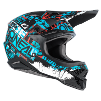 Oneal Кроссовый шлем 3Series Ride Синий/Черный