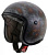 Мотошлем JET FREERIDE RUSTY, цвет Серебристый Матовый/Коричневый Матовый